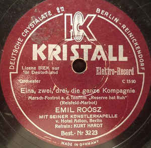 Bild 1 von Liebe war es nie - Emil Roosz Tanzorchester - Midifile Paket